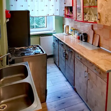 아파트 Milka W Dusznikach Zdroju 두슈니키 즈드로지